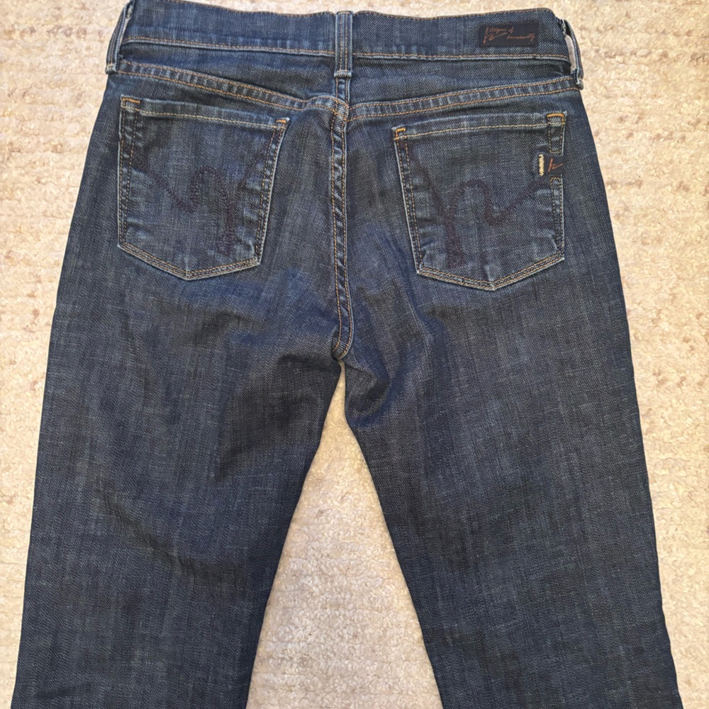 CITIZENS OF HUMANITY LOW RISE BOOTCUT Kelly Style Women’s SZ 25 Y2K Retro Boho - Picture 8 of 9